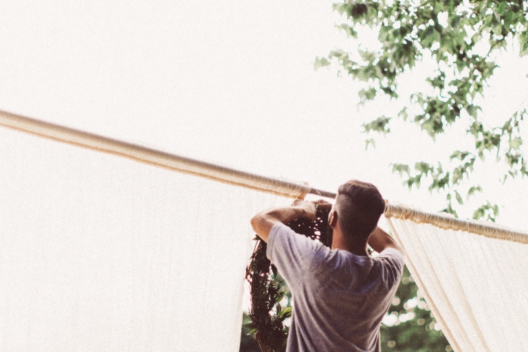 Midwestern DIY Farm Wedding