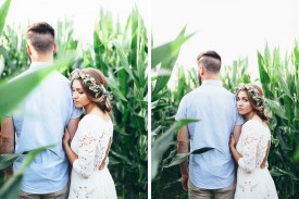 Midwestern Boho Farm Wedding by Christian Gideon